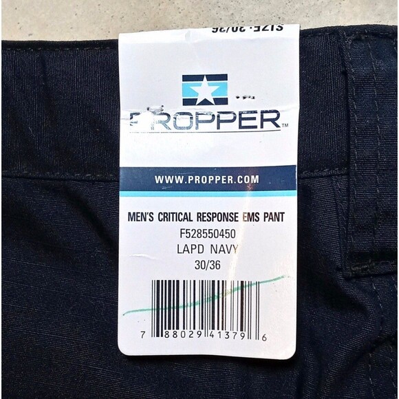 NWT Propper Critical Response Lightweight LAPD Navy Ripstop EMS Pants 30x36 - Picture 5 of 9
